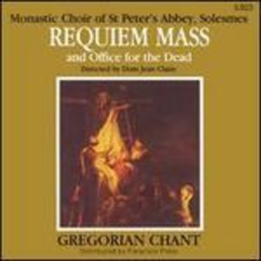 Monastic Choir Solesmes - Requiem Mass [CD]