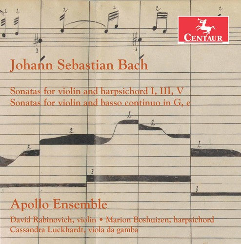 Apollo Ensemble - Bach: Sonatas for Violin & Harpsichord Music CD