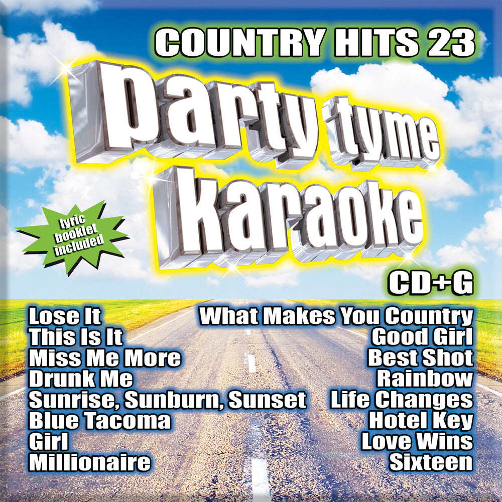 Party Time Karaoke - Country Hits 23 [CD]