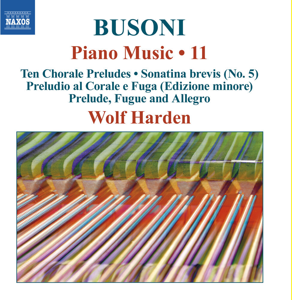 Busoni / Harden - Piano Music 11 [CD]