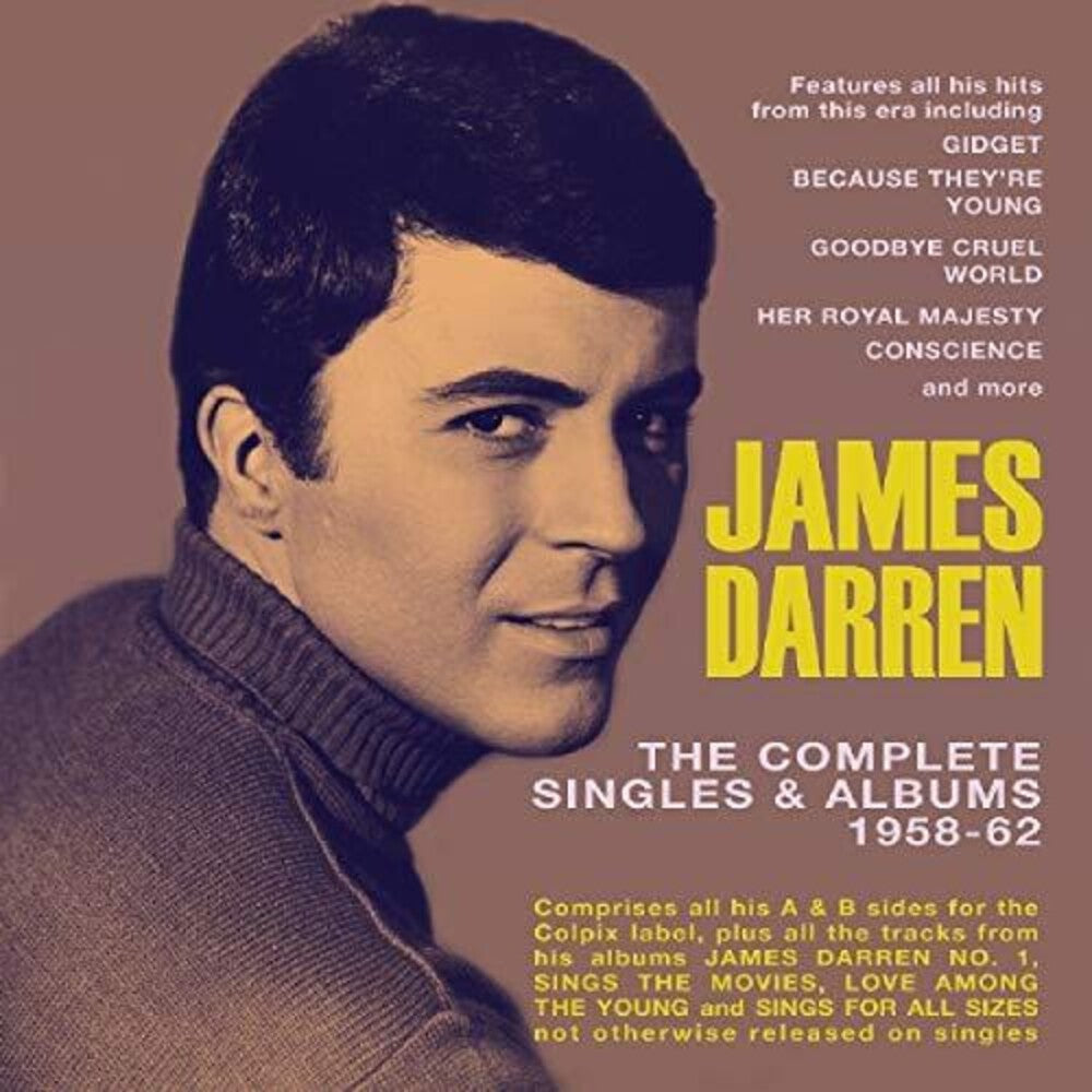 James Darren - Complete Singles & Albums 1958-62 [CD]