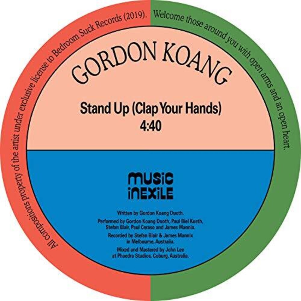 Stand Up (Clap Your Hands) B/W Asylum Seeker [Limited Edition]