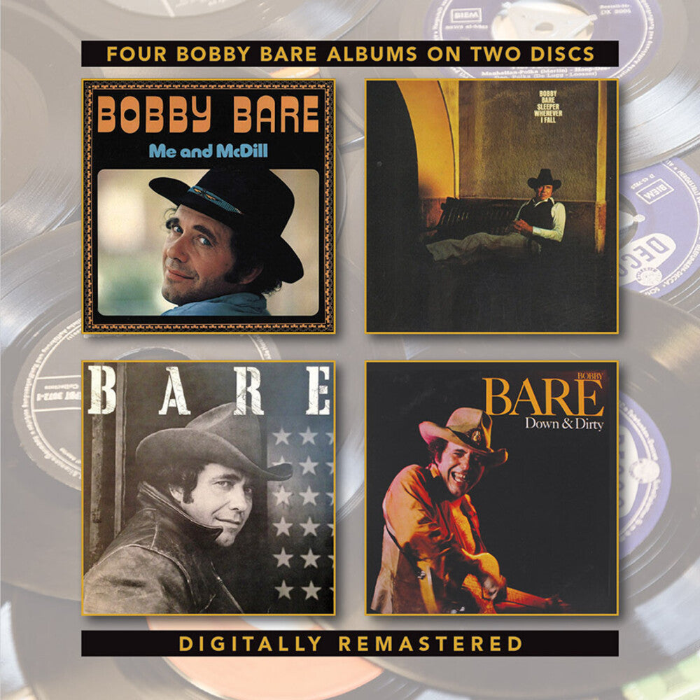 Bobby Bare - Me & McDill / Sleeper Wherever I Fall / Bare / Down & Dirty [CD]