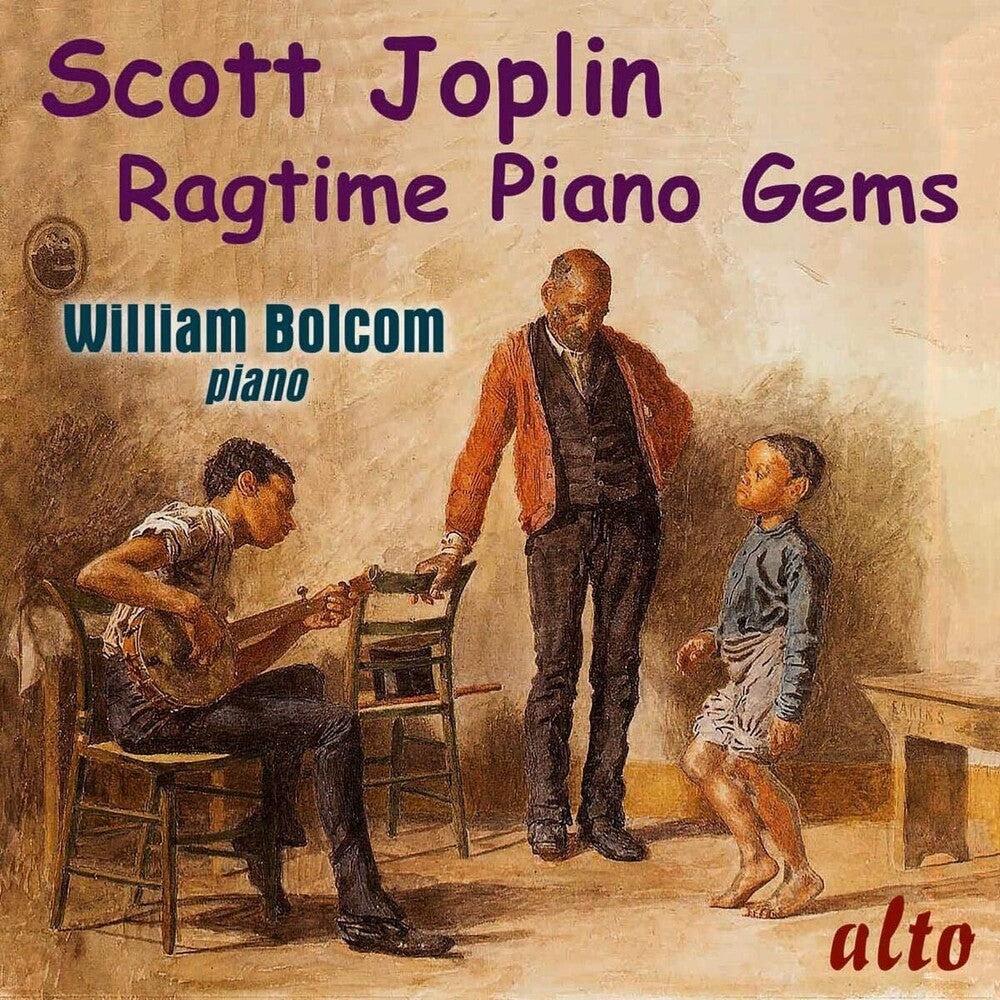 William Bolcom - Scott Joplin: Ragtime Piano Gems [CD]