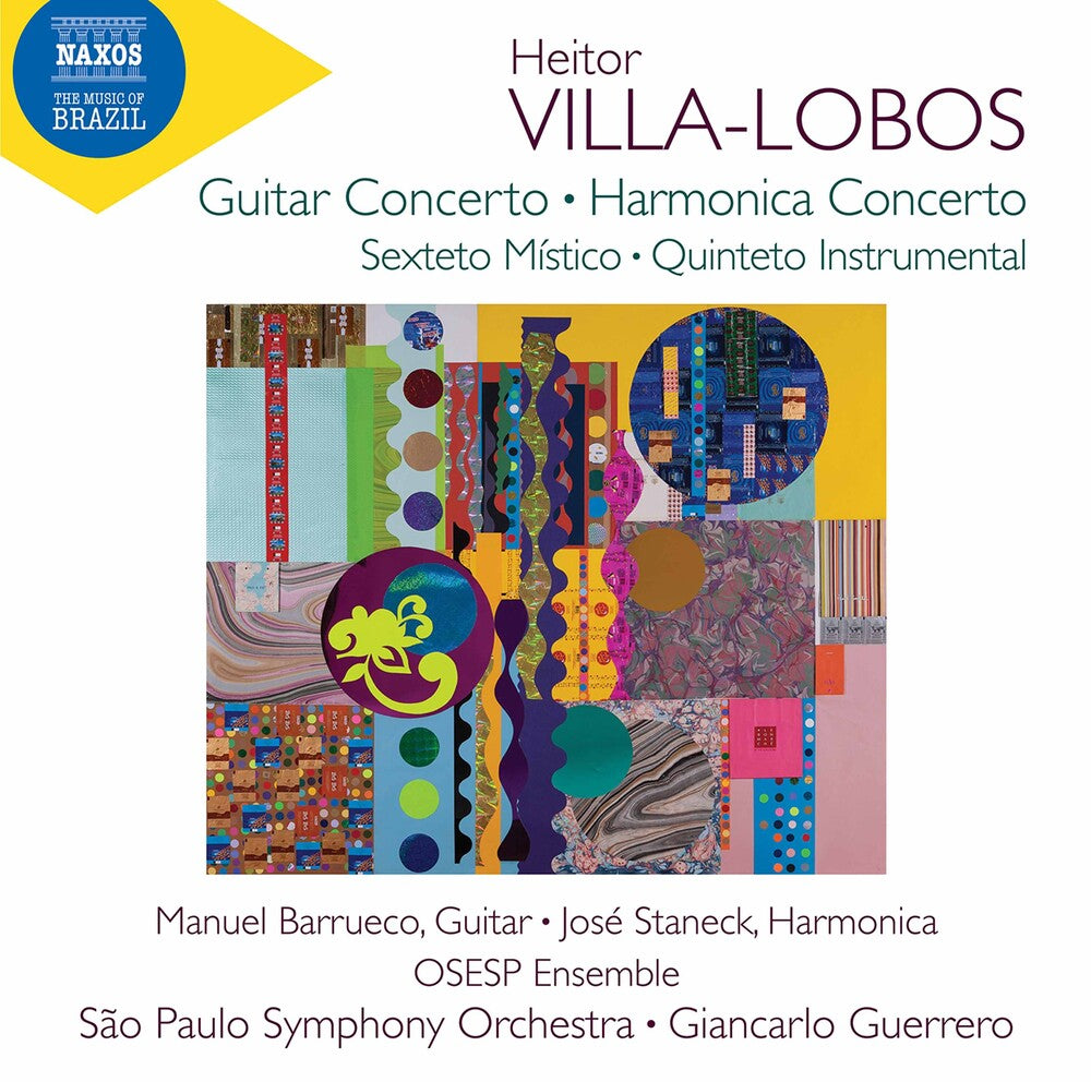 Villa-Lobos - Guitar Concerto Music CD