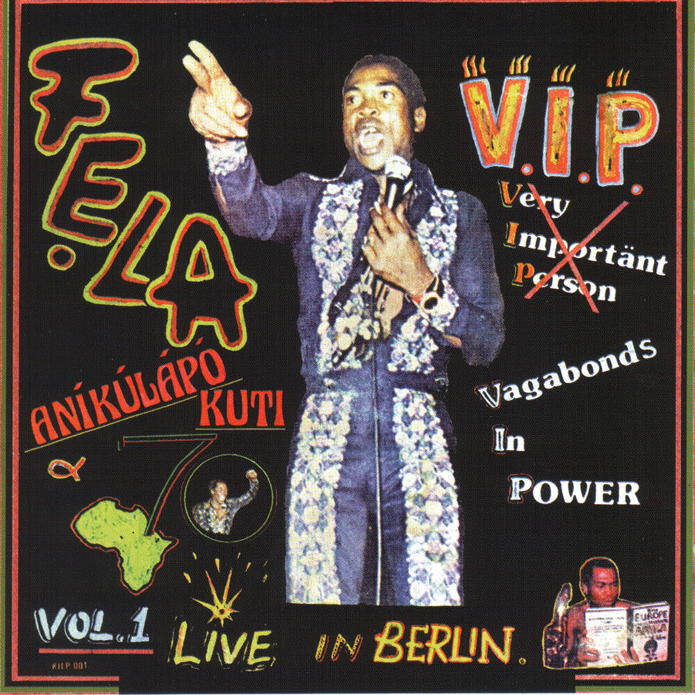 Fela Kuti - V.i.p. [LP] Vinyl Record