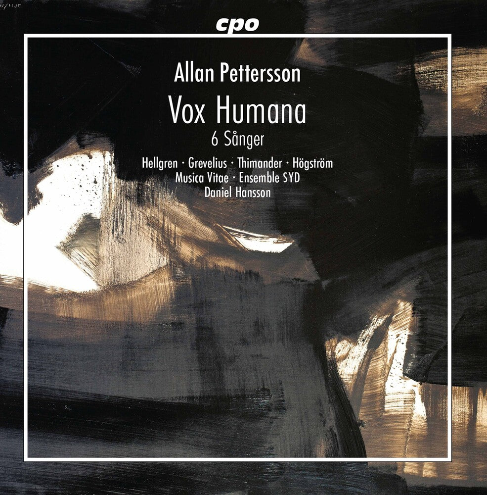Pettersson / Hellgren / Hansson - Vox Humana / 6 Sanger [CD]