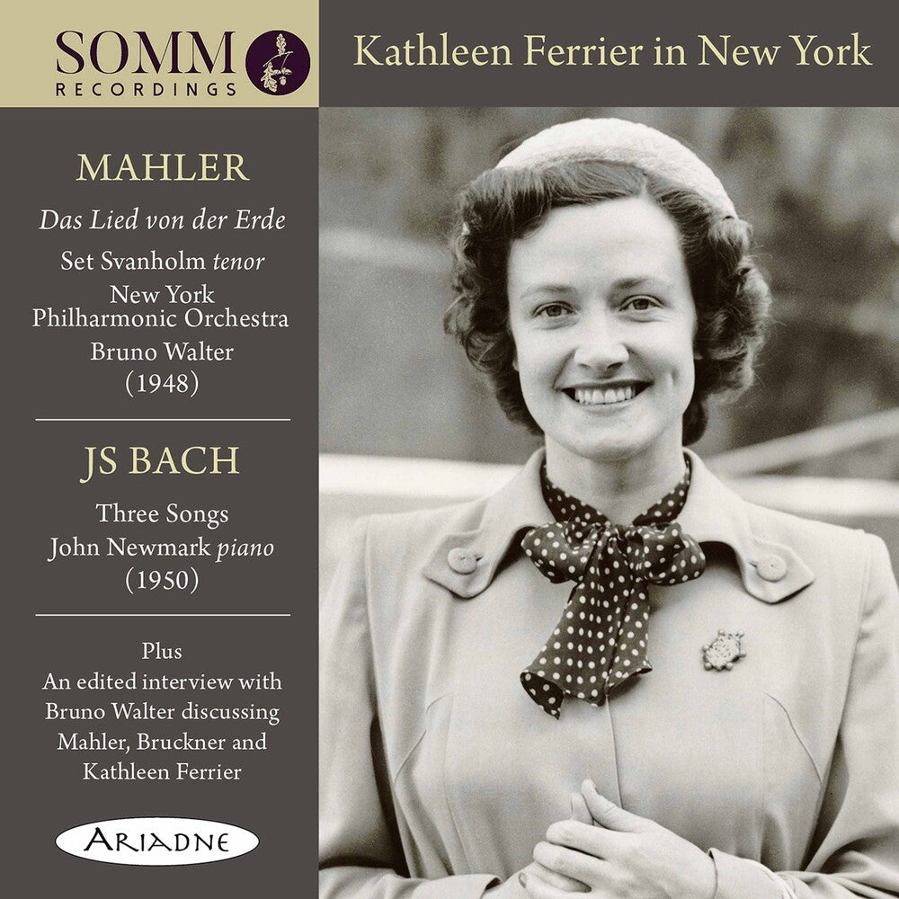 Mahler / Ferrier / Walter - Kathleen Ferrier in New Yorik [CD]