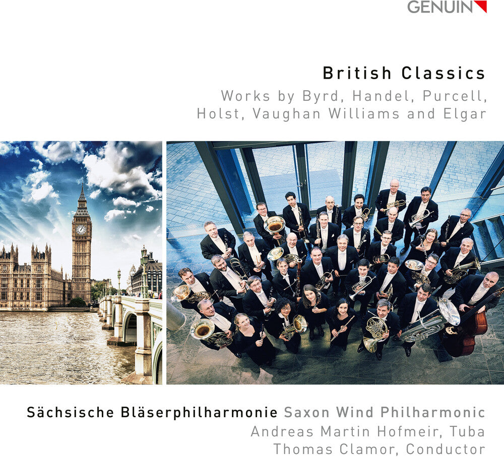 Byrd / Sachsische Blaserphilharmonie / Hofmeir - British Classics Music CD