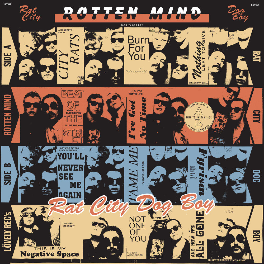 Rotten Mind - Rat City Dog Boy [LP] Vinyl Record