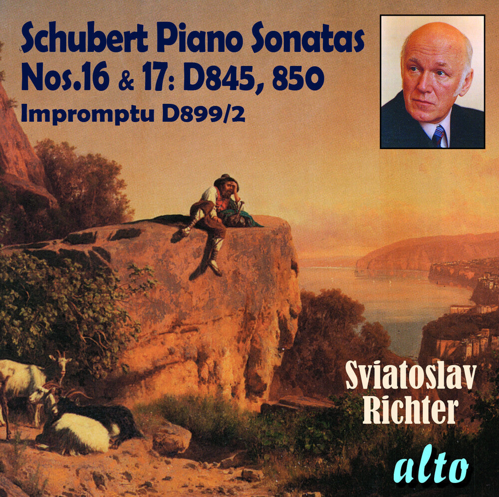 Sviatoslav Richter - Schubert: Piano Sonatas Nos. 16 & 17, Impromptu No. 2 [CD]