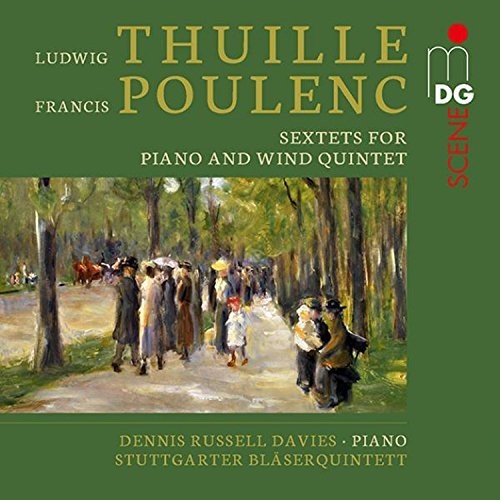 Poulenc / Davies - Sextets for Piano & Wind Quintet Music CD