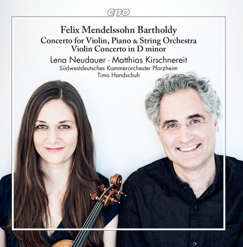 Bartholdy / Neudauer - Concerto for Violin Piano & String Orchestra Music CD