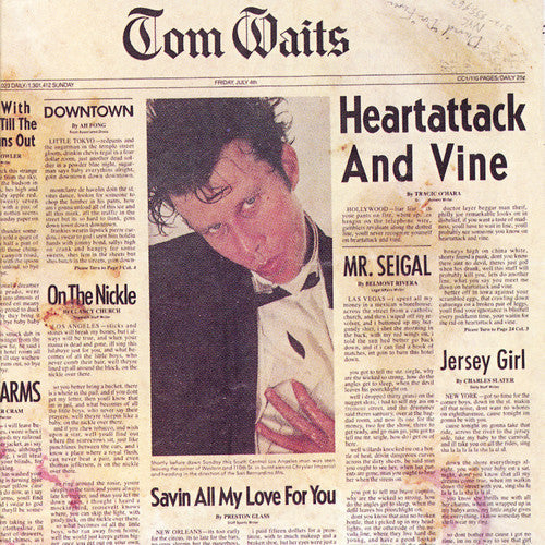 Tom Waits - Heartattack and Vine [Remastered LP] Vinyl Record