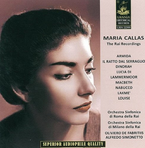 Callas / Simonetto - Callas Music CD