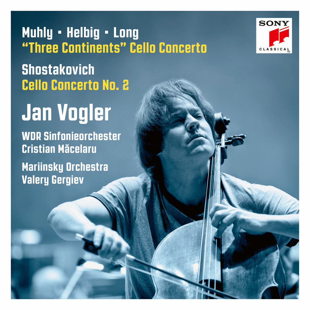 Muhly / Vogler - Three Continents Concerto / Cello Concerto 2 [CD]