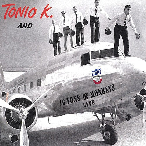 Tonio K - 16 Tons of Monkeys Music CD