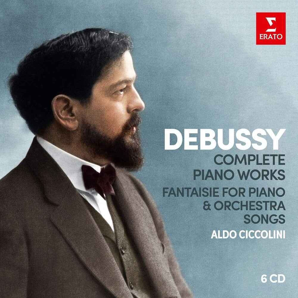 Debussy: Complete Piano Works; Fantaisie for piano & orchestra, Songs [CD]
