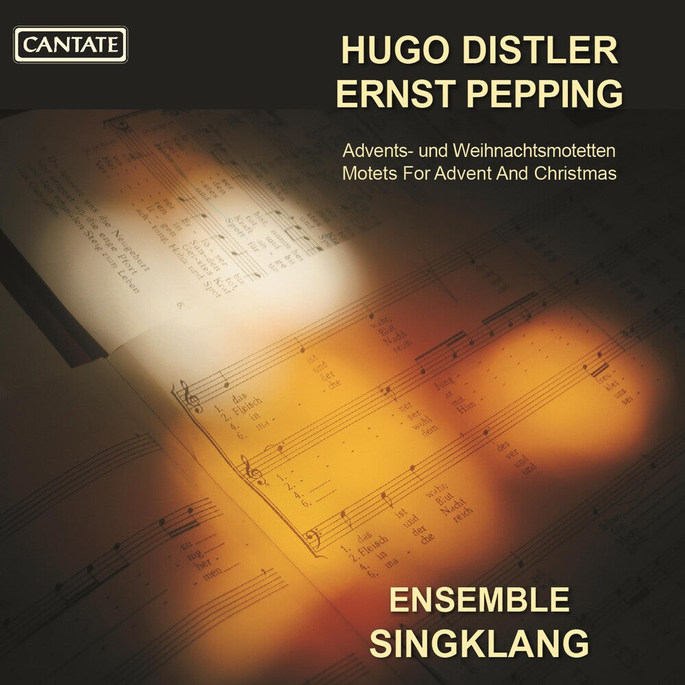 Distler / Ensemble Singklang - Advents / Und Weihnachtsmotette [CD]