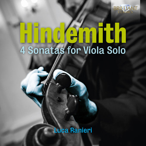 Luca Ranieri - 4 Sonatas for Viola Solo Music CD