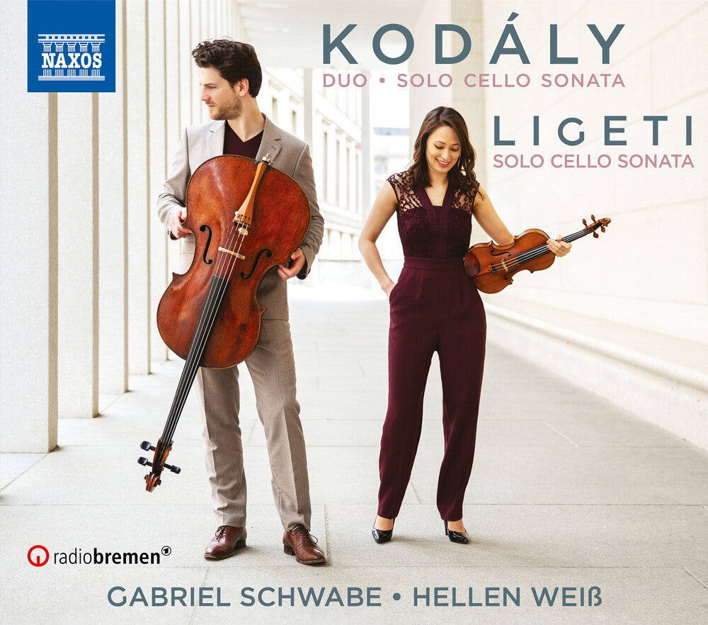 Kodaly / Schwabe / Weiss - Sonata for Cello Solo [CD]