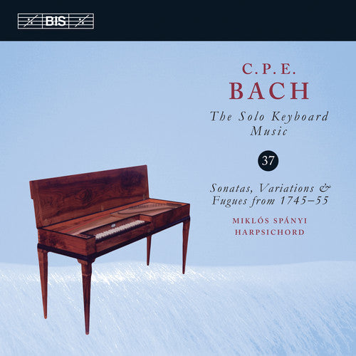 C Bach PE / Spanyi - Solo Keyboard Music 37 [CD]