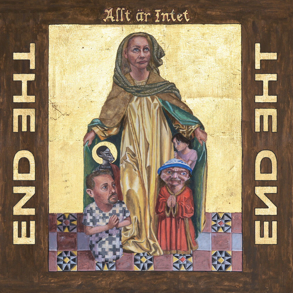 The End - Allt Ar Intet [Blue LP] Vinyl Record