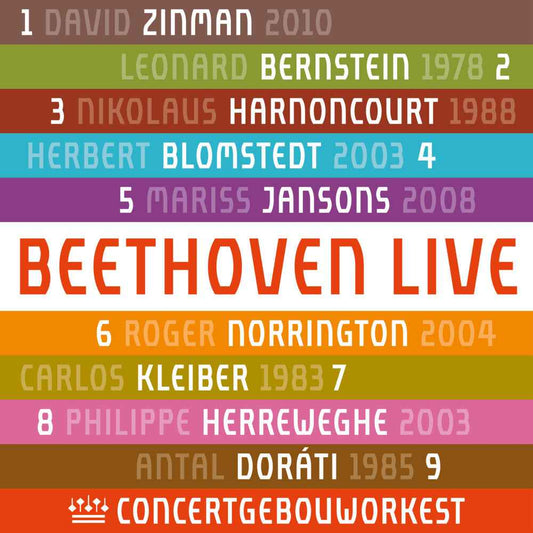 Beethoven: Symphonies Nos. 1 - 9 [CD]