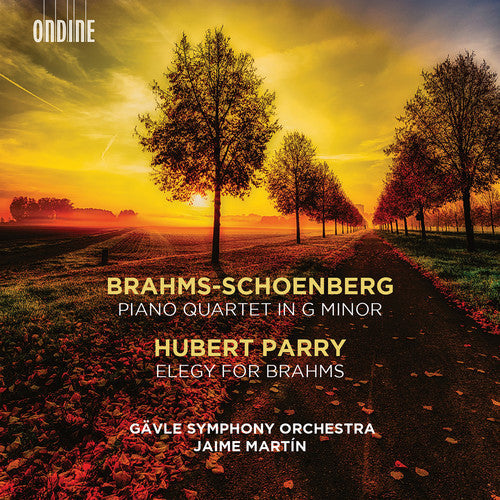 Brahms / Gavle Symphony Orchestra - Piano Quartet in G Minor / Elegy for Brahms [CD]