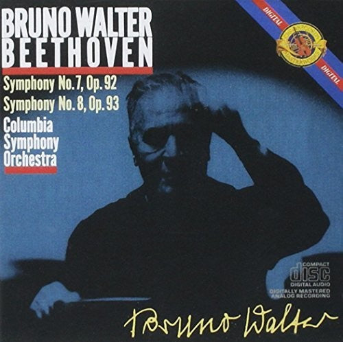 Beethoven / Walter / Columbia Sym Orch - Symphonies Nos 7 8 Music CD