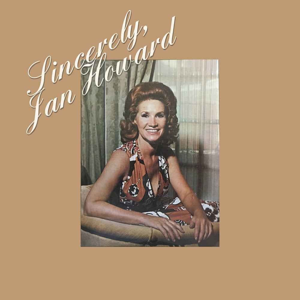 Sincerely, Jan Howard [CD]