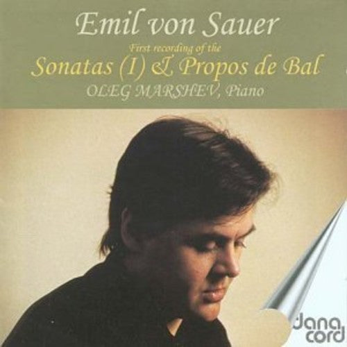 Emil Sauer  Von / Marshev - Piano Sonata 1 Music CD