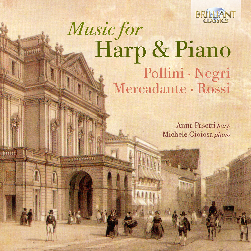 Mercadante / Pasetti / Gioiosa - Music for Harp & Piano [CD]