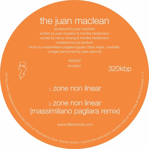 Juan Maclean - What Do You Feel Free About? / Zone Nonlinear [LP] Vinyl Record