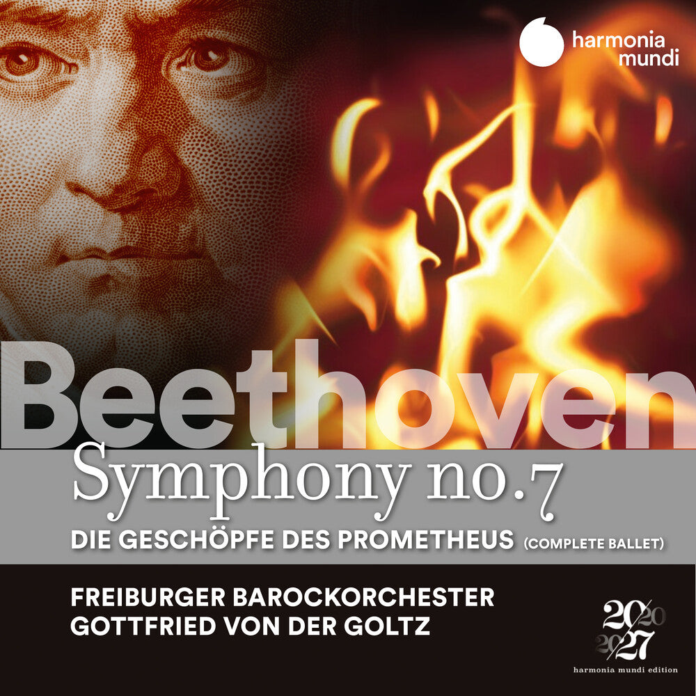 Freiburger Barockorchester - Beethoven: Symphony No. 7, The Creatures of Prometheus [CD]