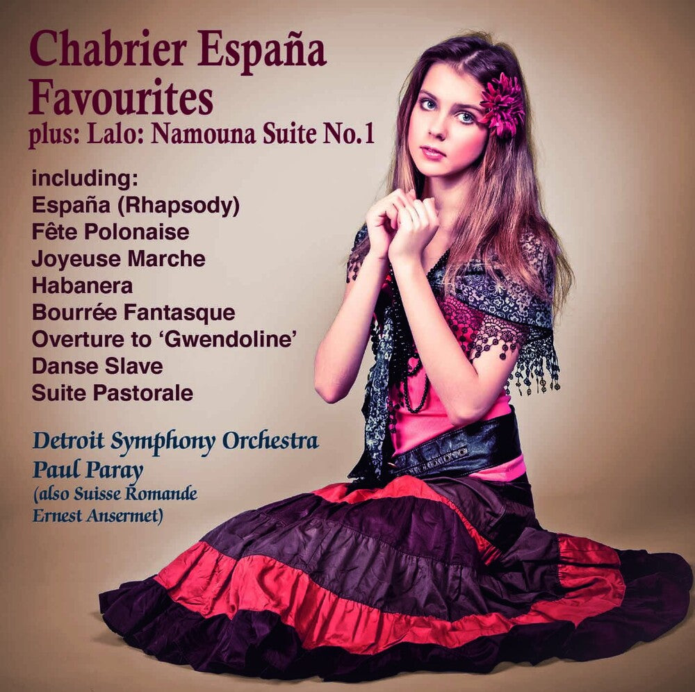 Detroit Symphony Orchestra / Paul Paray - Espana ! Chabrier Favourites +Lalo : Namouna Suite No.1 [CD]