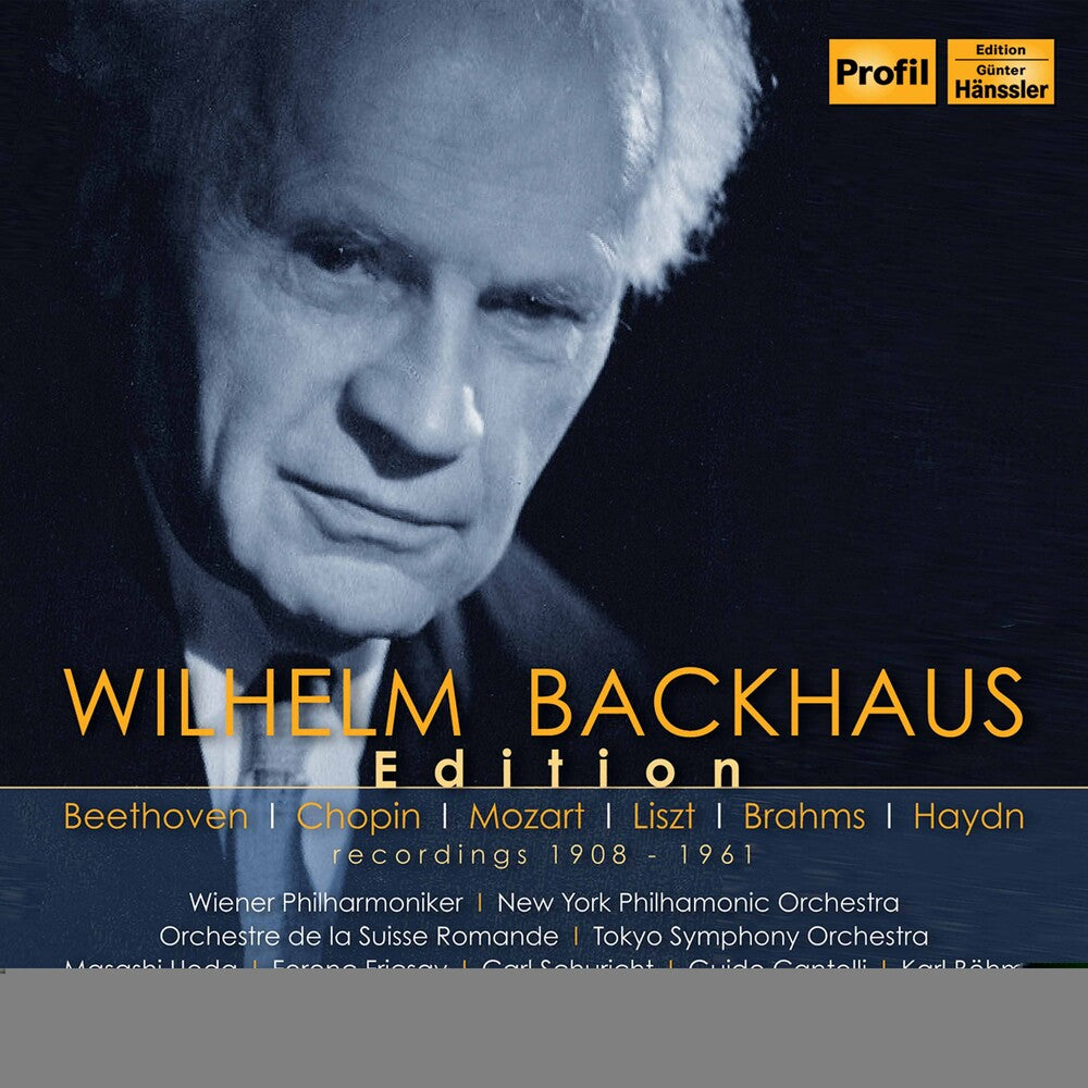 Wilhelm Backhaus Edition / Various (Box) - Wilhelm Backhaus Edition / Various (Box) [10 CD]
