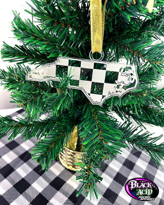 Checkered State Ornament