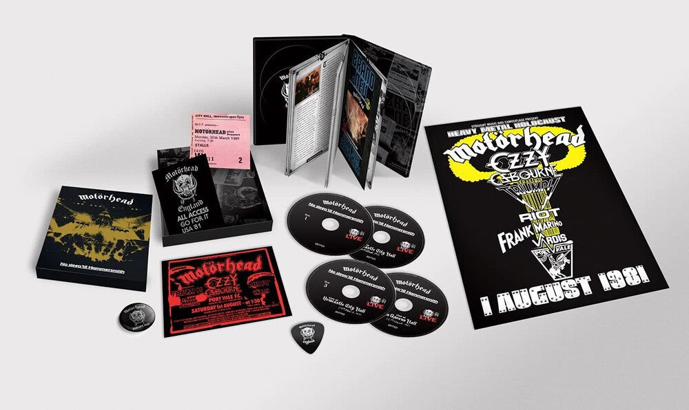 Motörhead - No Sleep 'til Hammersmith: 40th Anniversary Edition [4CD Box Set]
