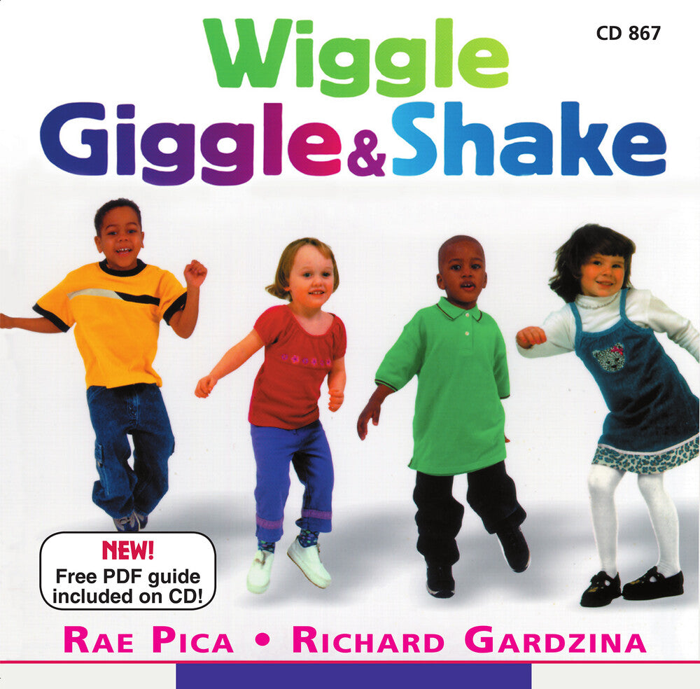 Richard Gardzina/Rae Pica - Wiggle, Giggle & Shake Music CD
