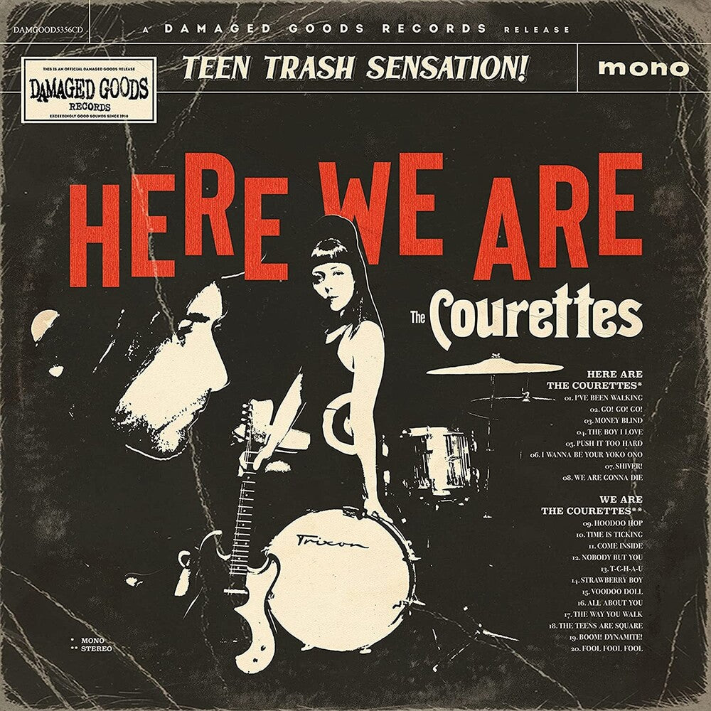 The Courettes - Here We Are The Courettes [CD]