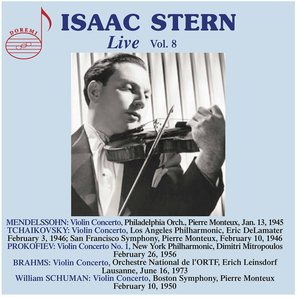 Brahms / Stern - Isaac Stern Live 8 (2pk) [2 CD]