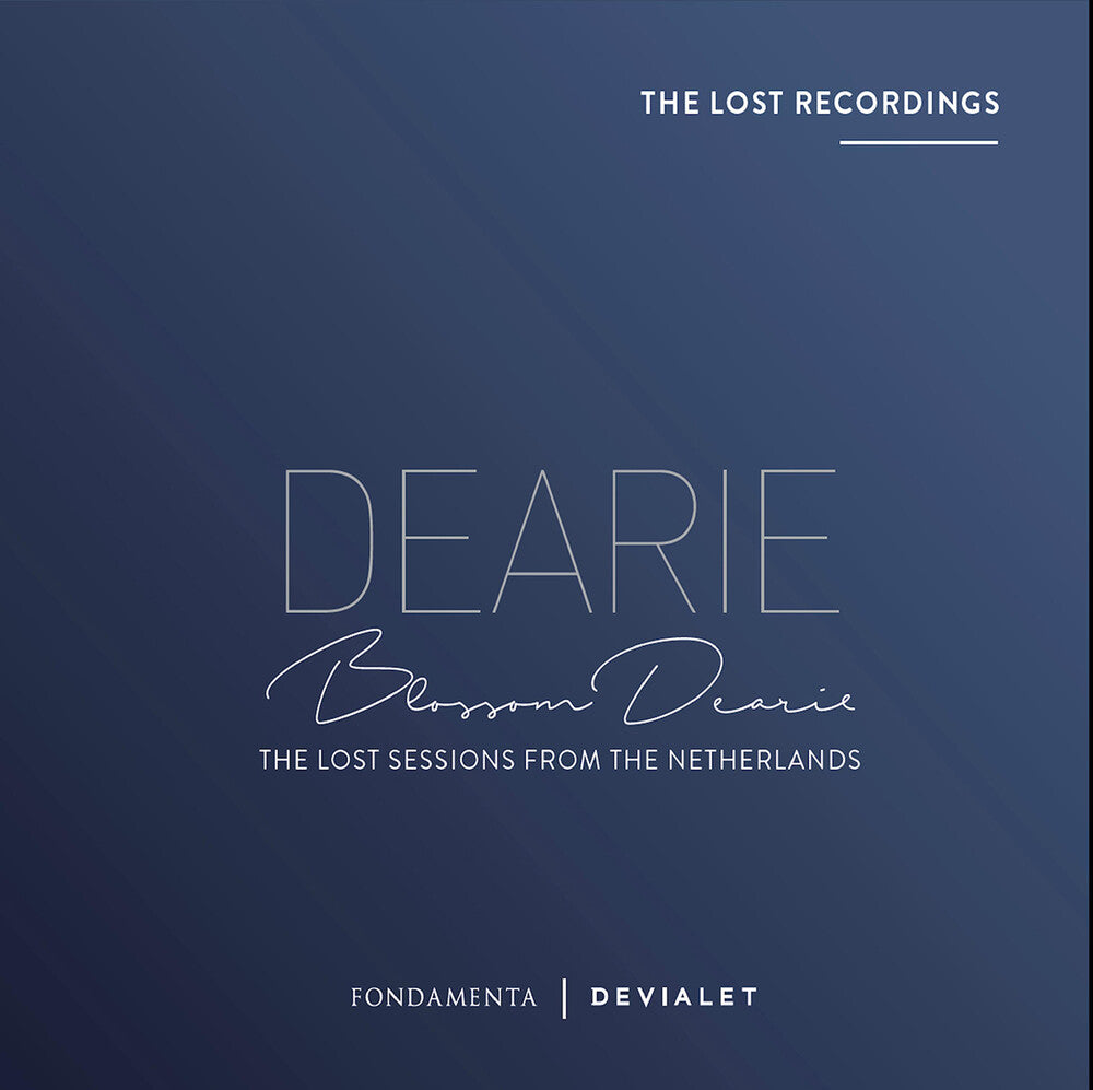 Blossom Dearie - Lost Sessions From The Netheralands [CD]