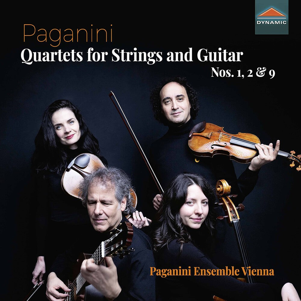 Paganini / Paganini Ensemble Vienna - Quartets For Strings & Guita Music CD