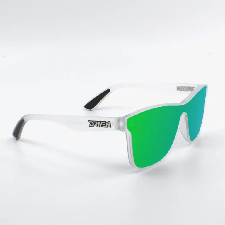 Driven Sunglasses - Slide Job Matte Clear