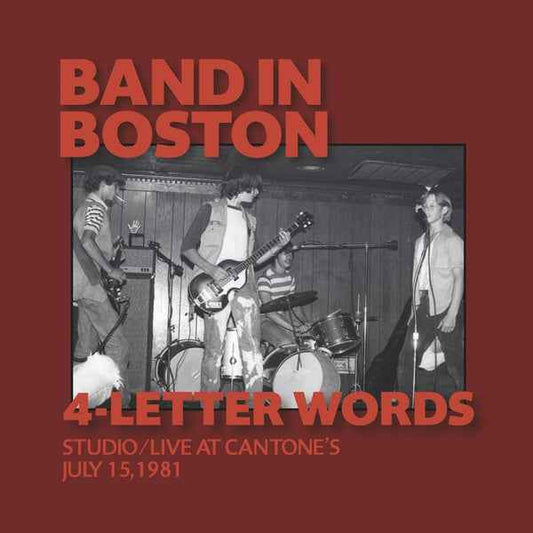 Band In Boston: Studio/Live at Cantone's July 15, 1981 [Vinyl]