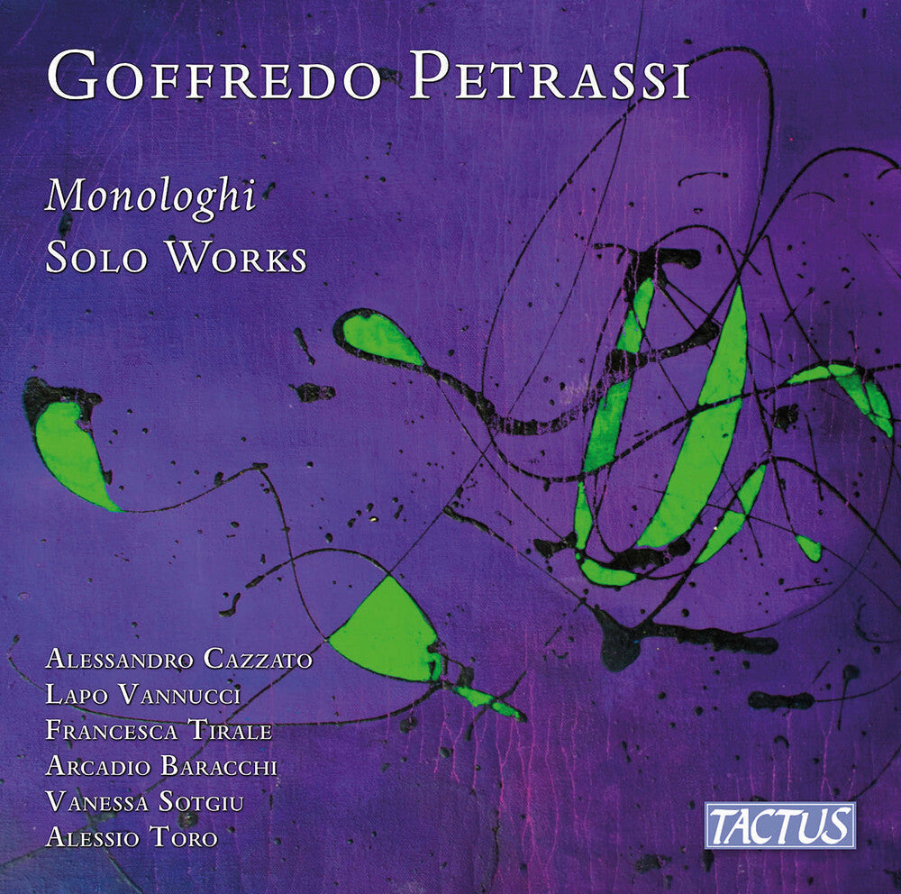 Petrassi / Cazzato / Sotgiu - Monologhi Music CD
