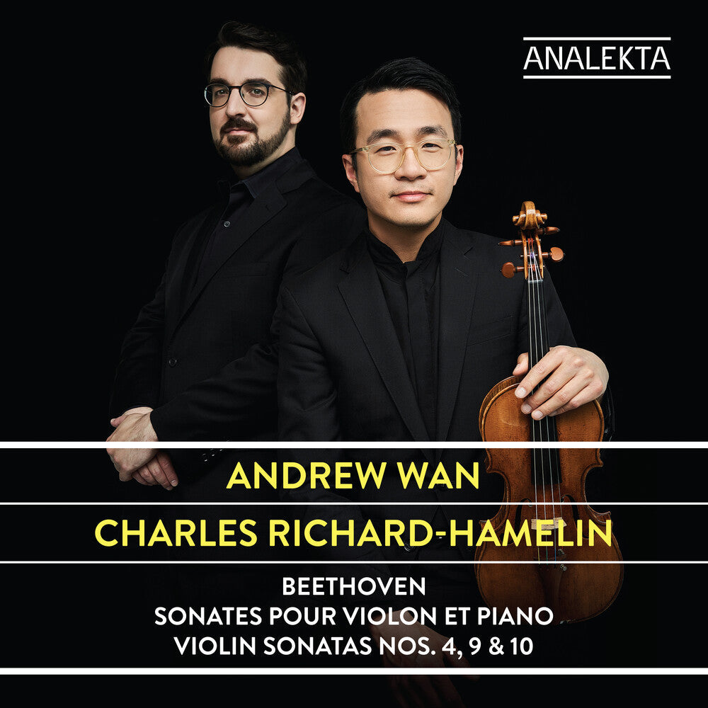 Beethoven / Wan - Violin Sonatas 4 9 & 10 [CD]