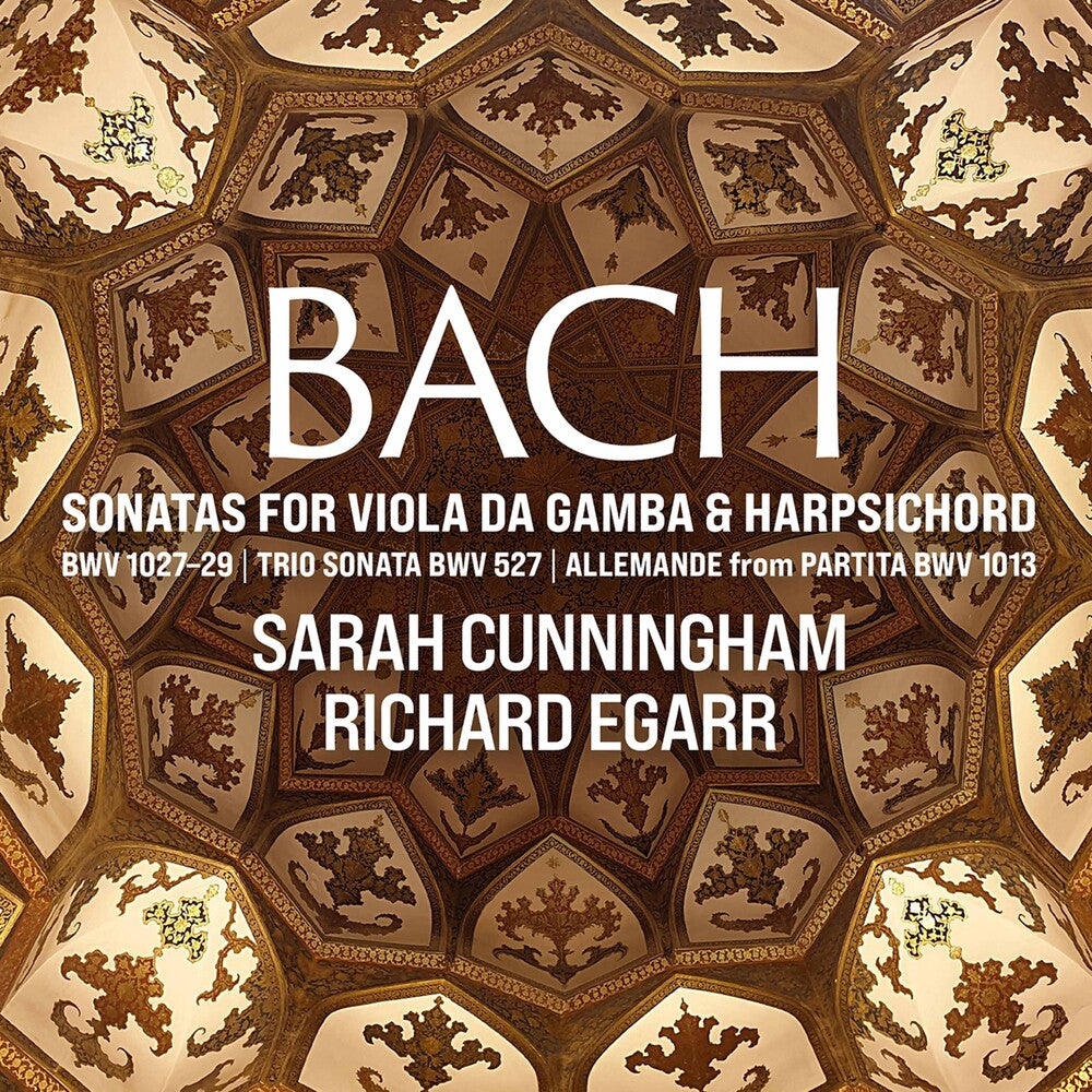 J Bach .S. / Cunningham / Egarr - Sonatas For Viola Da Gamba [CD]