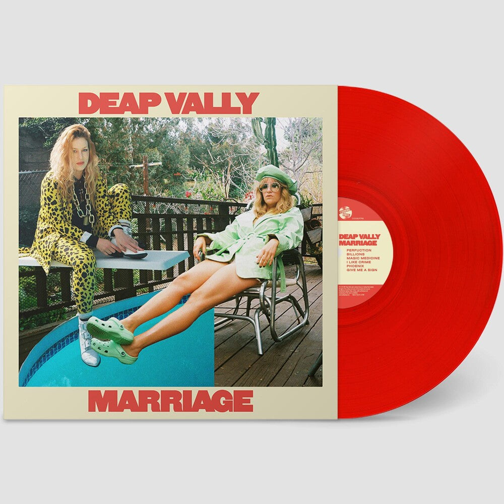 Deap Vally - Marriage [Red LP] Vinyl Record